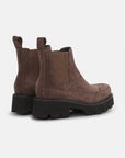Suède Chelsea Enkellaarzen MILEY6010 - Chocolate Brown 229 | Chocolate Brown | Boots | Ilse Jacobsen