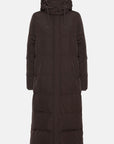 Lange Winterjas PEPPY03 - 233 Ganache | Ganache | Coat | Ilse Jacobsen