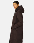 Lange Winterjas PEPPY03 - 233 Ganache | Ganache | Coat | Ilse Jacobsen