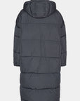 Lange Gewatteerde Jas PEPPY06 - 604 Ombre Blue | Ombre Blue | Coat | Ilse Jacobsen
