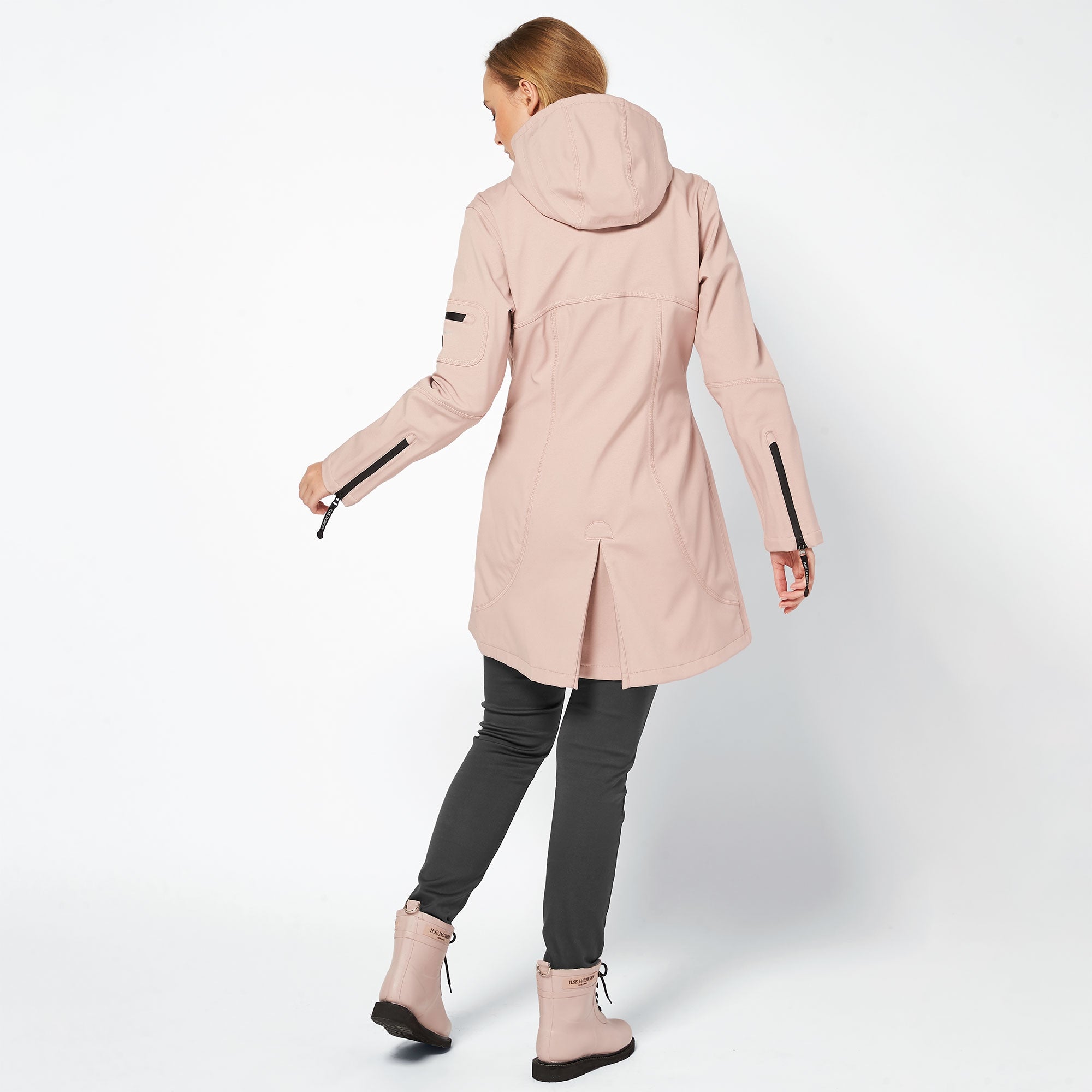 Softshell regenjas RAIN07 | Adobe Rose | Raincoat | Ilse Jacobsen