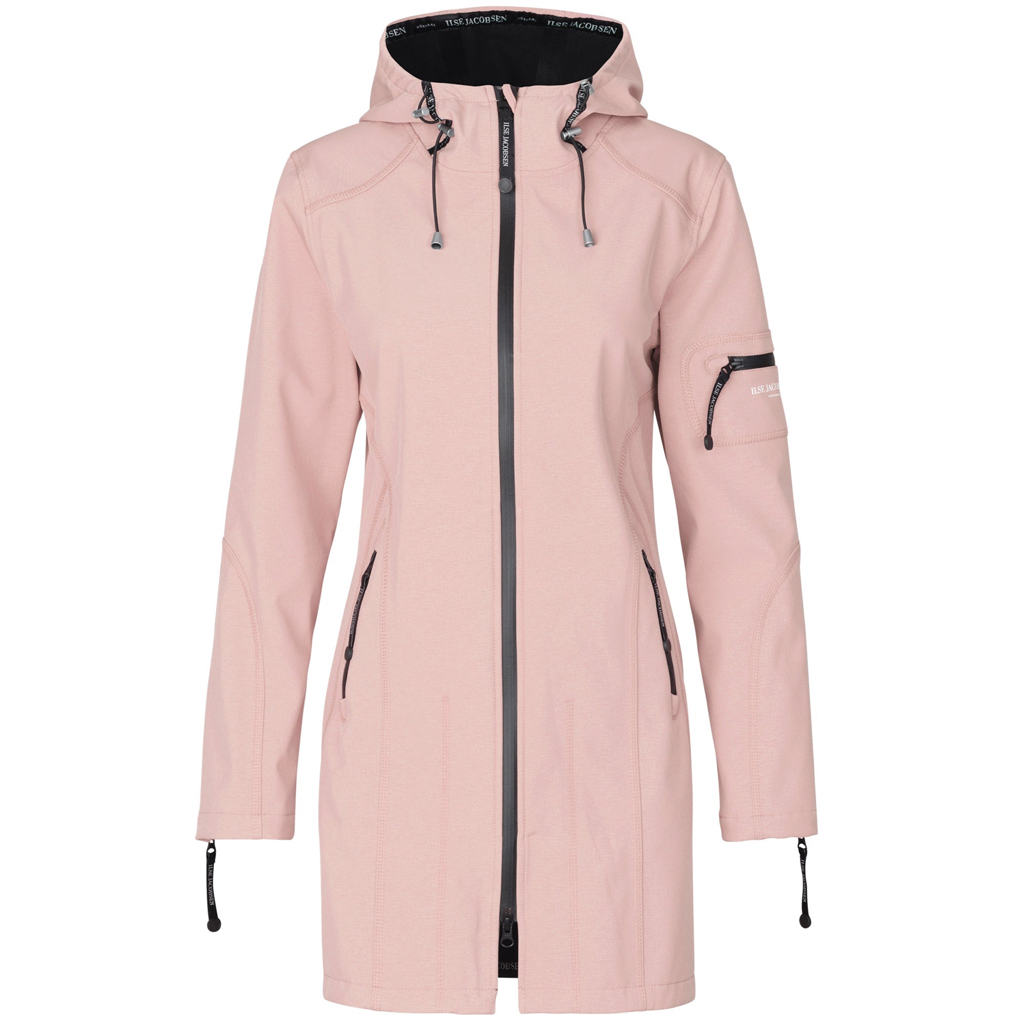 Softshell regenjas RAIN07 | Adobe Rose | Raincoat | Ilse Jacobsen