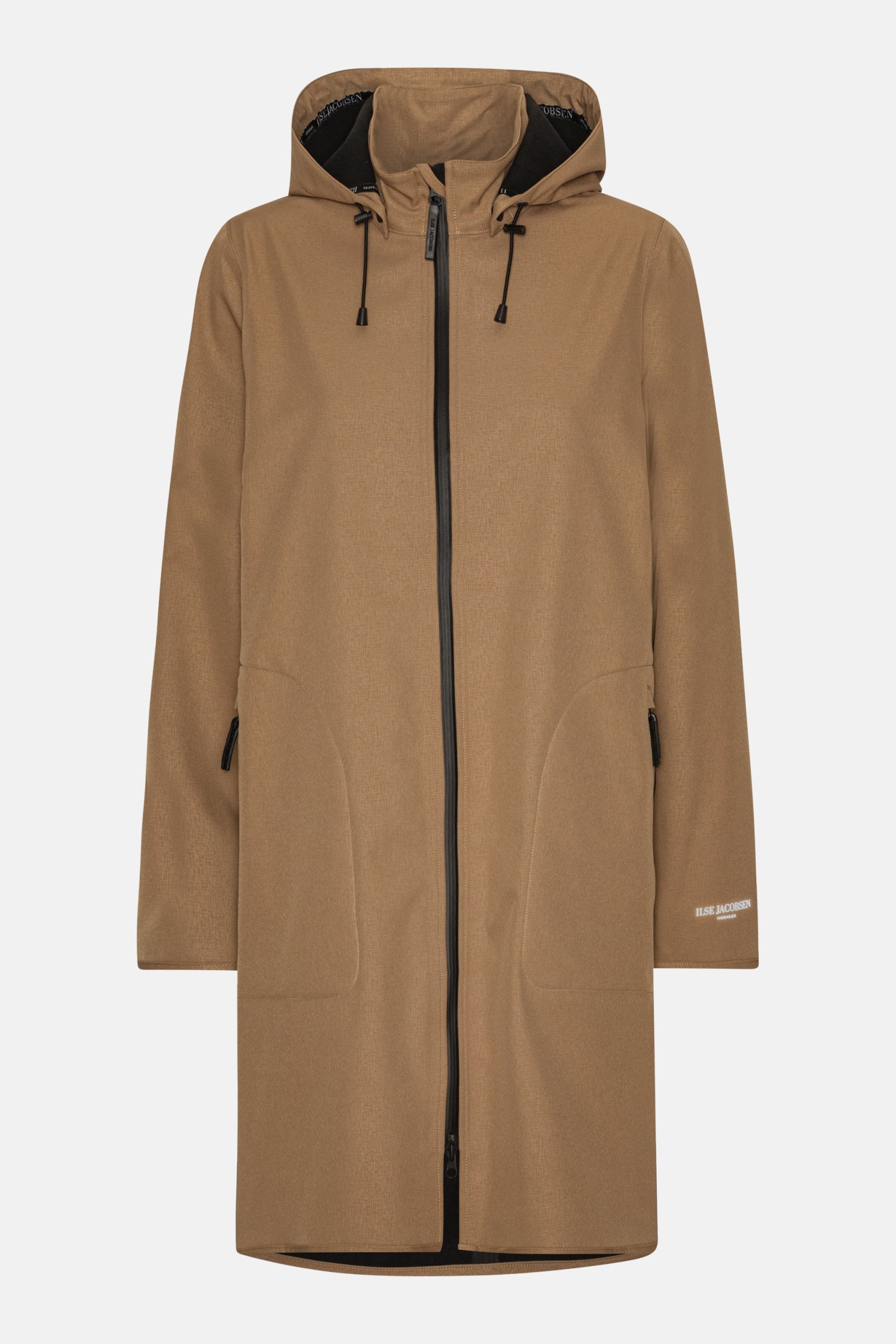 Softshell regenjas RAIN128 | Mocca | Raincoat | Ilse Jacobsen