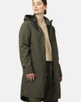 Softshell regenjas RAIN128 - 410 Army | Army | Raincoat | Ilse Jacobsen