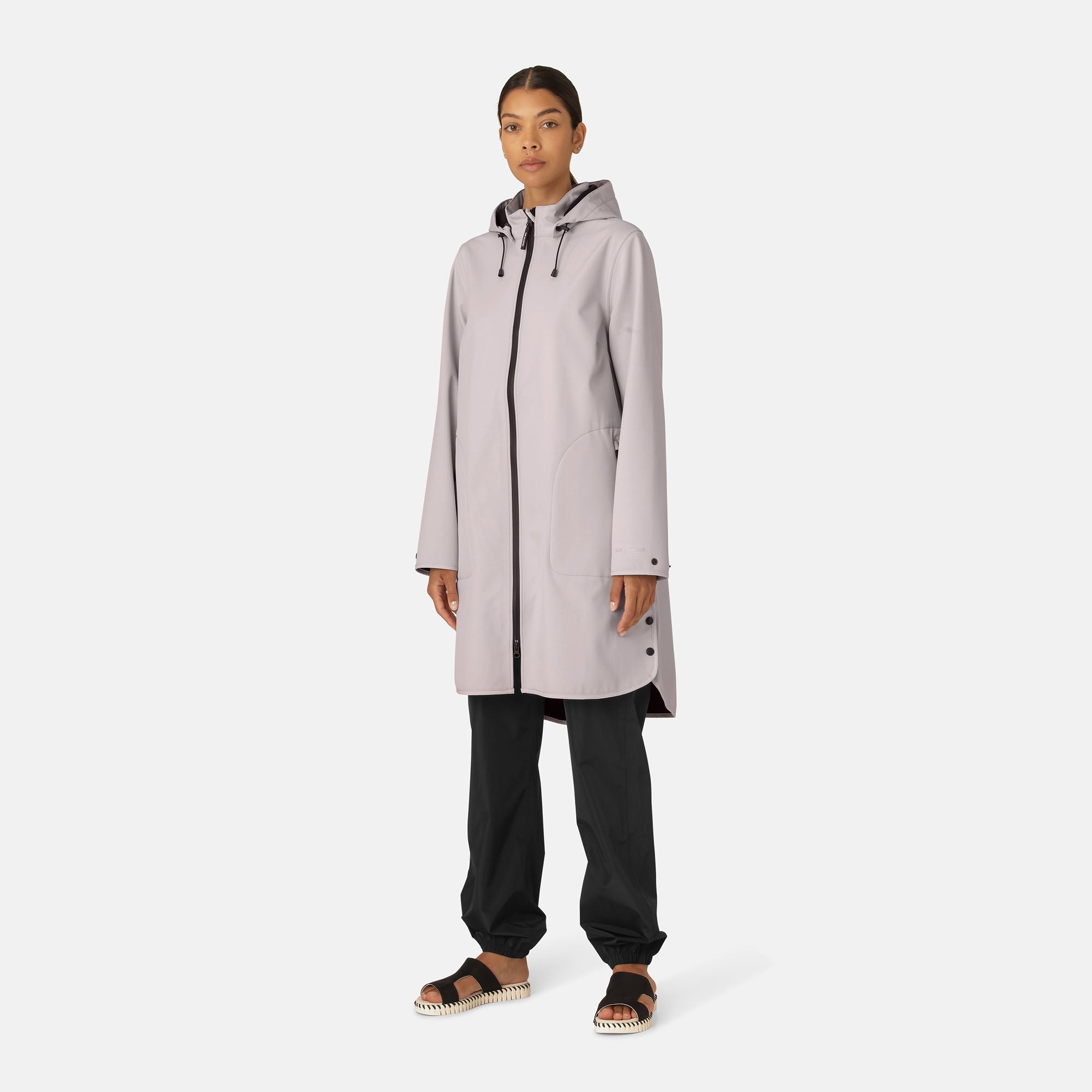 Softshell Regenjas RAIN128 | Concrete | Raincoat | Ilse Jacobsen