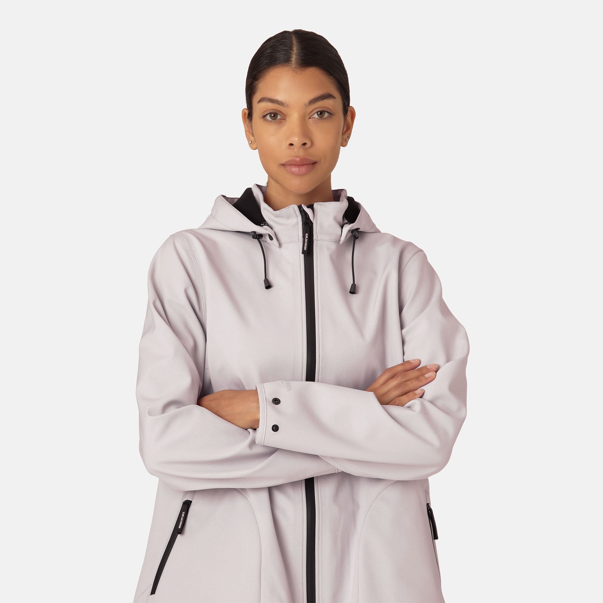 Softshell Regenjas RAIN128 | Concrete | Raincoat | Ilse Jacobsen