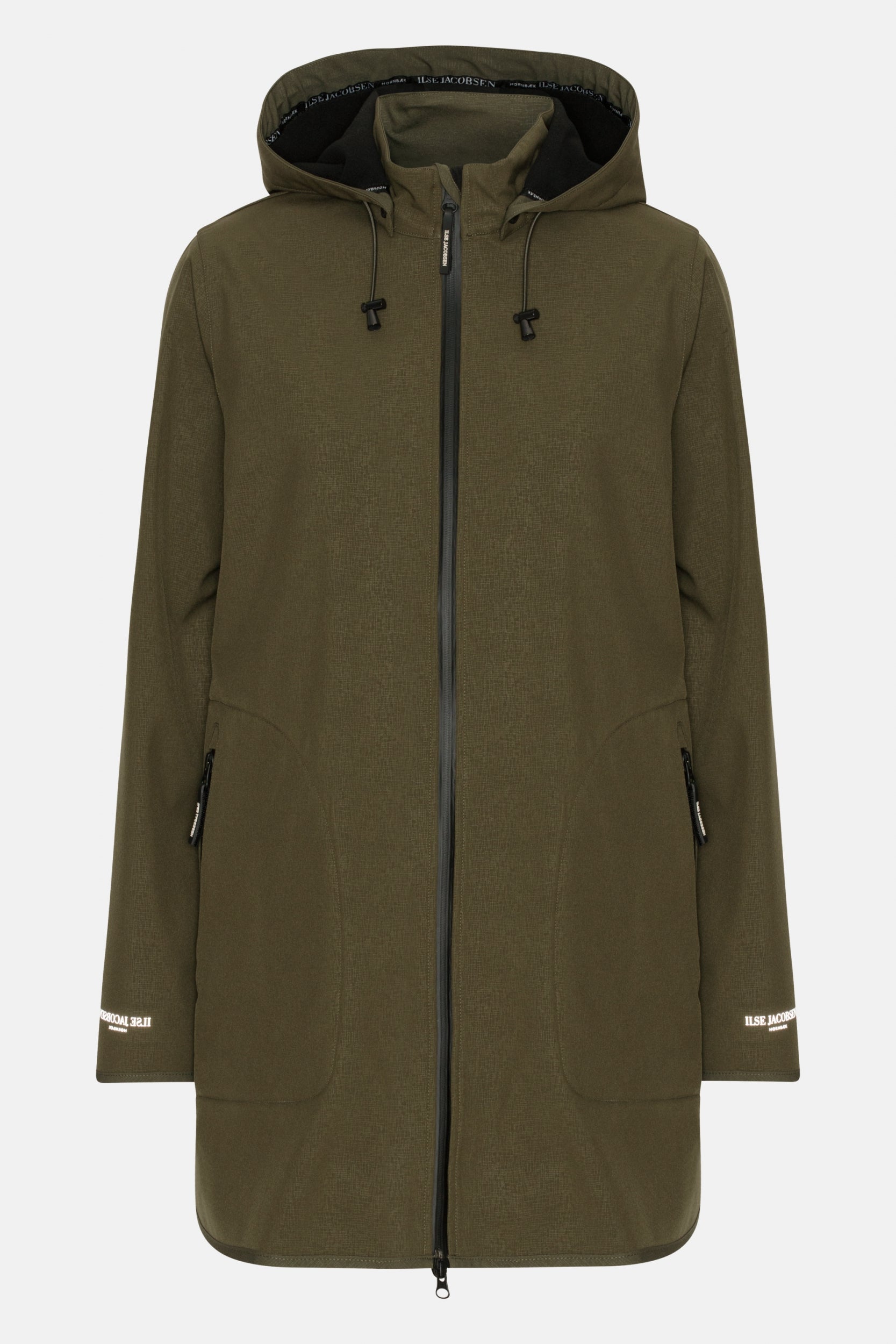 Softshell Regenjas RAIN135 | Army | Raincoat | Ilse Jacobsen
