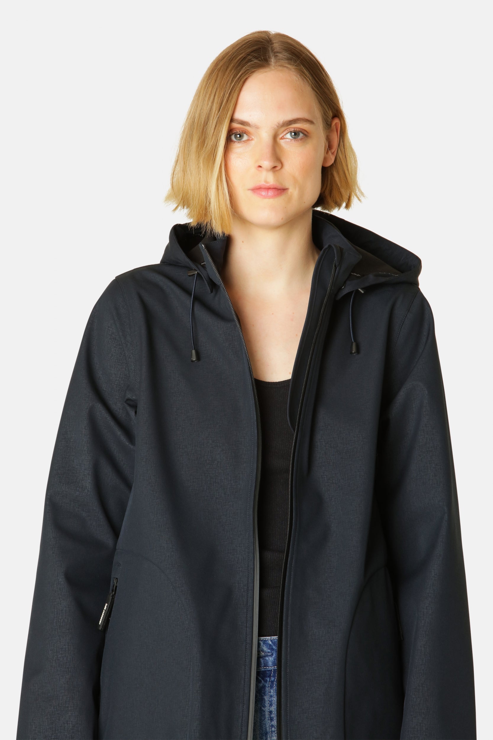 Softshell Regenjas RAIN135 | Dark Indigo | Raincoat | Ilse Jacobsen