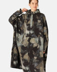 Poncho Regenjas RAIN222SPRP | Moss Print | Poncho | Ilse Jacobsen