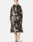 Poncho Regenjas RAIN222SPRP | Moss Print | Poncho | Ilse Jacobsen