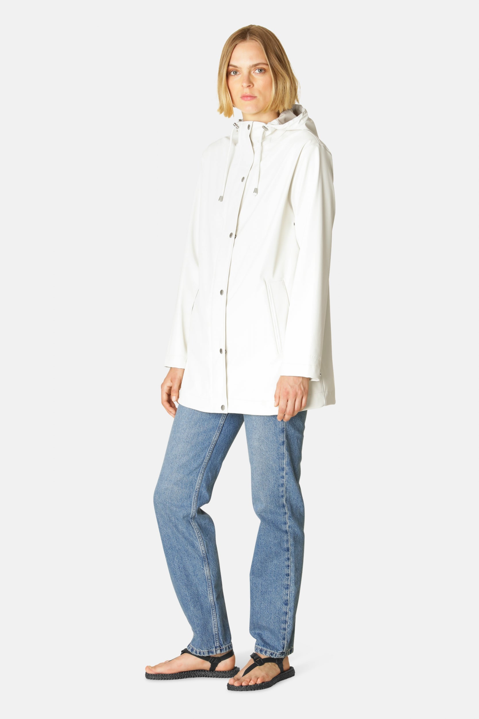 Regenjas RAIN228FR | Milk Creme | Raincoat | Ilse Jacobsen