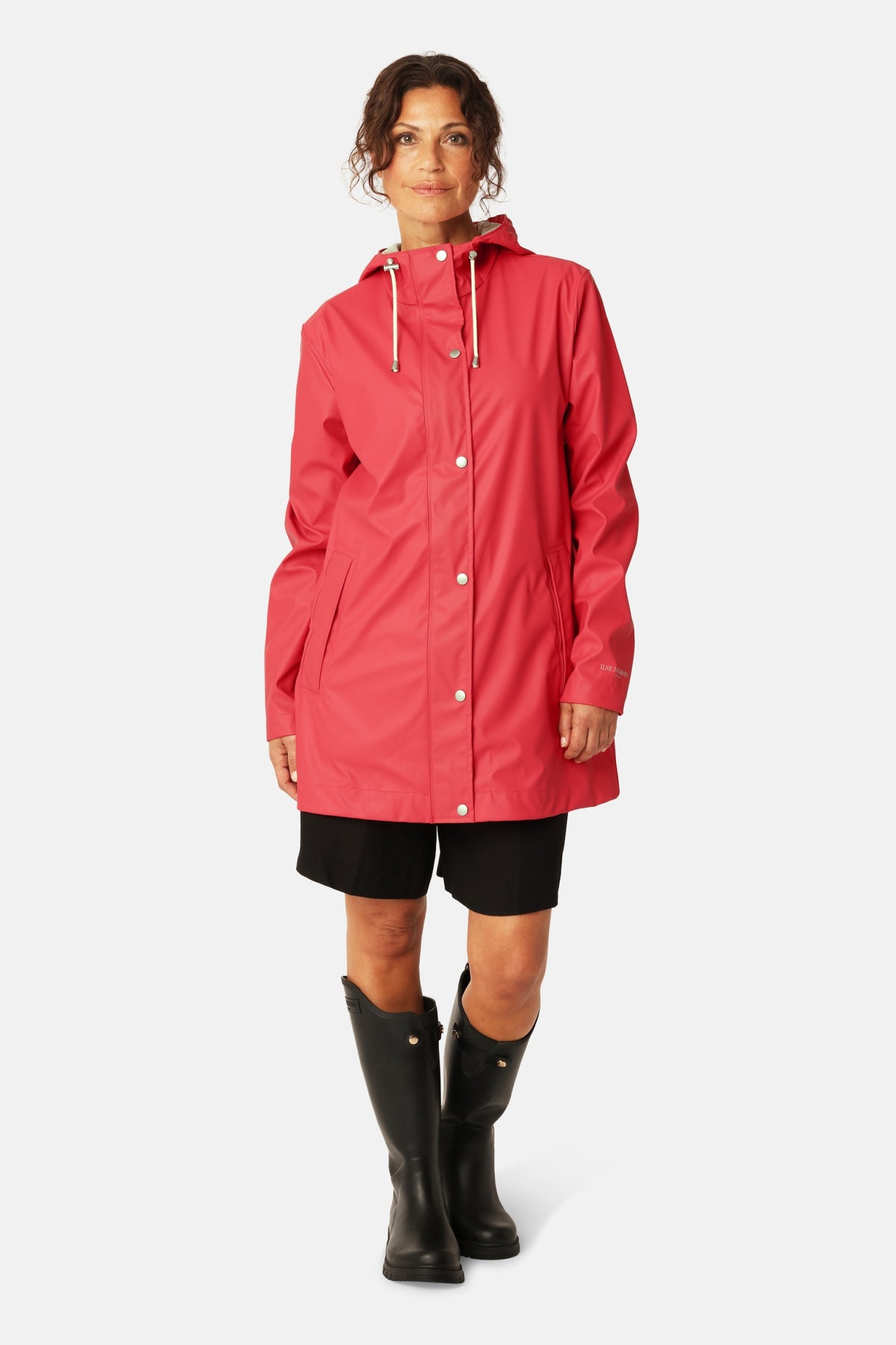 Korte regenjas RAIN228FR | Baked Apple | Raincoat | Ilse Jacobsen