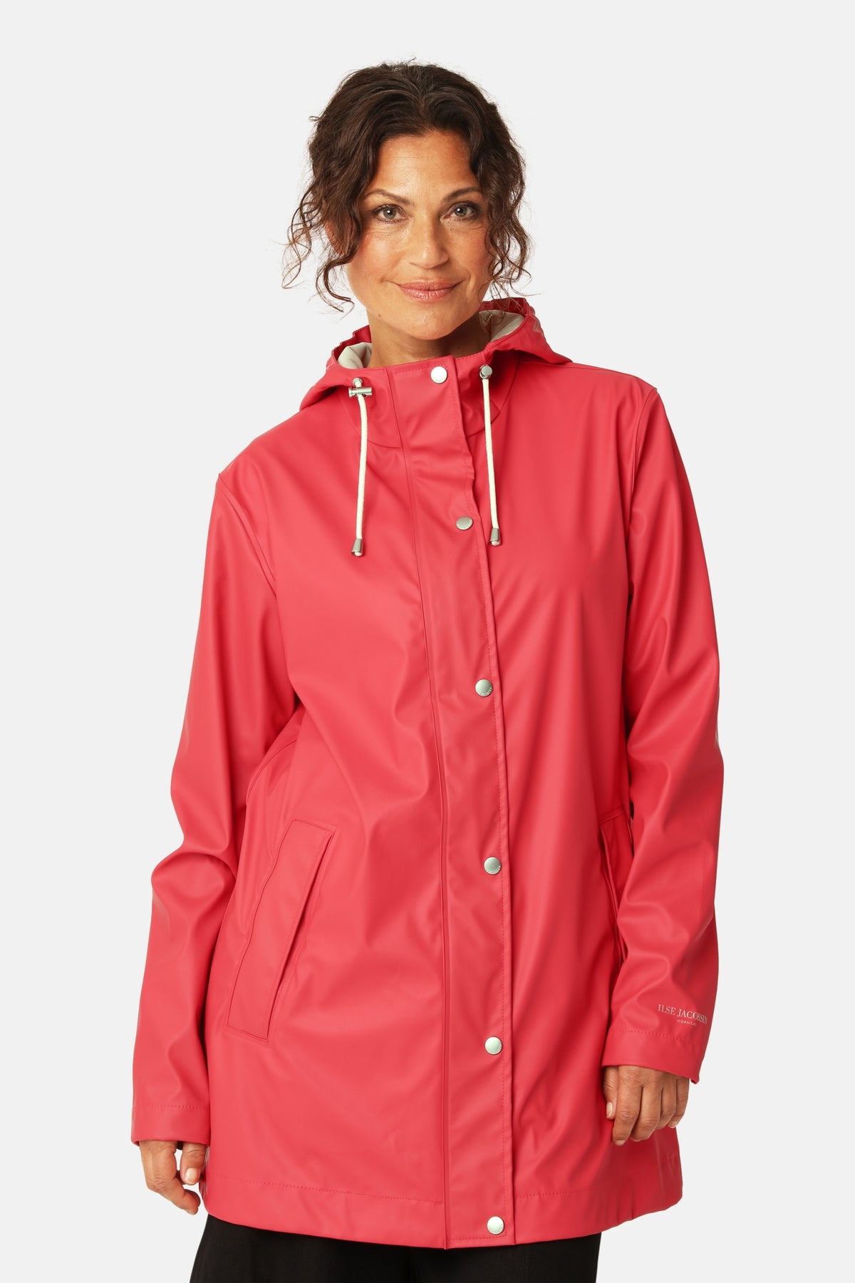 Korte regenjas RAIN228FR | Baked Apple | Raincoat | Ilse Jacobsen