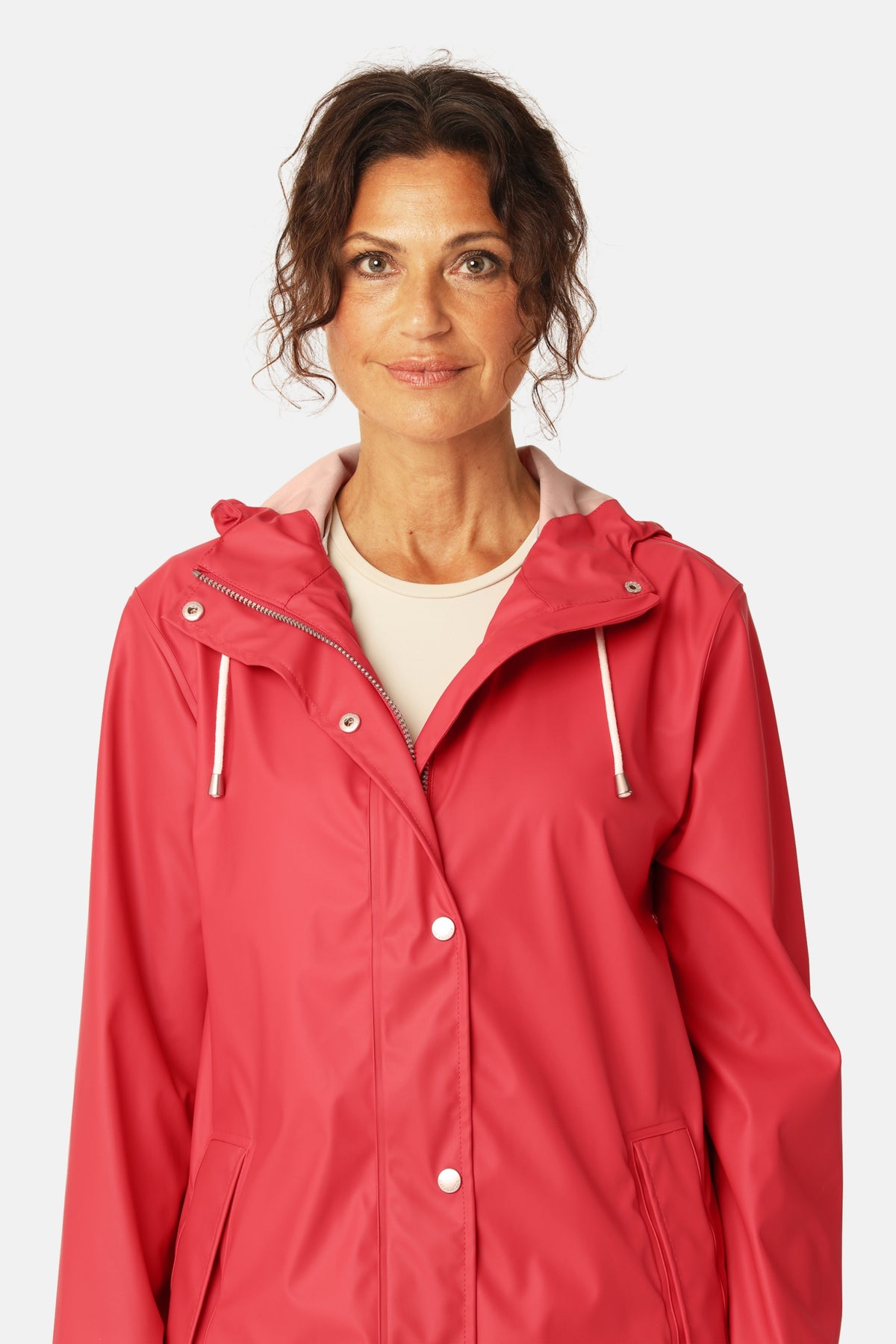 Korte regenjas RAIN228FR | Baked Apple | Raincoat | Ilse Jacobsen
