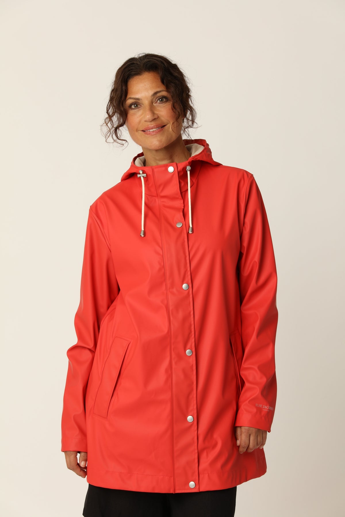 Korte regenjas RAIN228FR | Baked Apple | Raincoat | Ilse Jacobsen