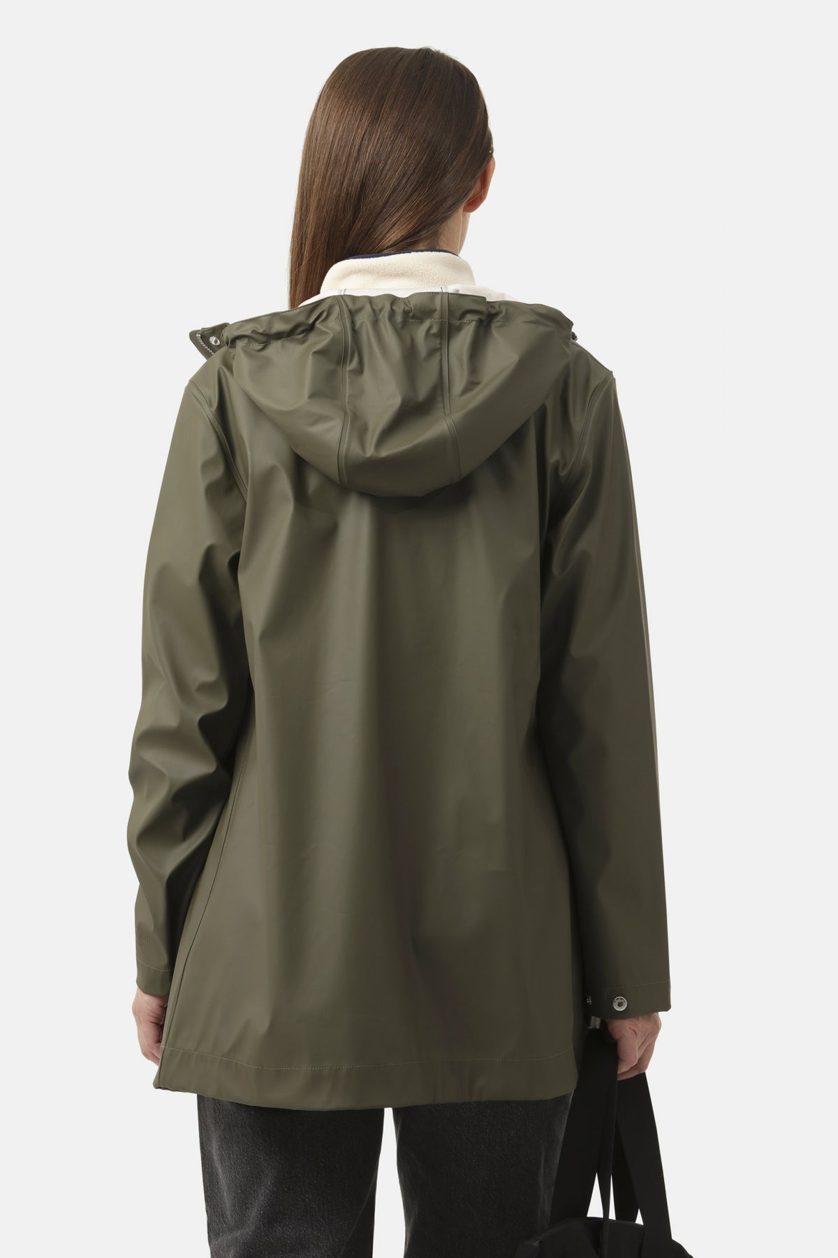 Korte regenjas RAIN228FR | Army | Raincoat | Ilse Jacobsen
