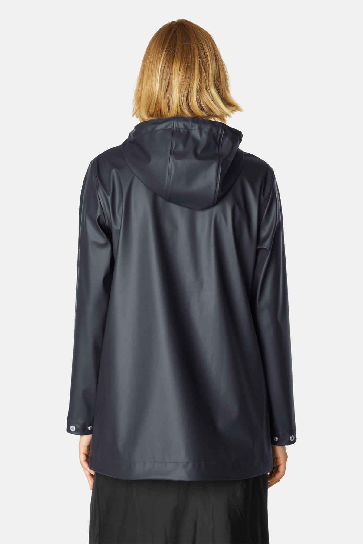 Korte regenjas RAIN228FR | Dark Indigo | Raincoat | Ilse Jacobsen