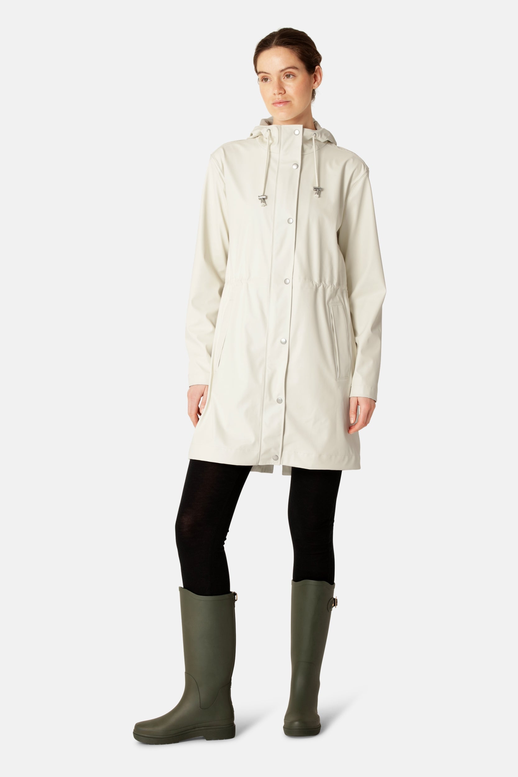 Parka Regenjas RAIN230FR | Milk Creme | Raincoat | Ilse Jacobsen