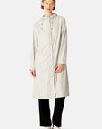 Lange regenjas RAIN232FR - 121 Milk Creme | Milk Creme | Raincoat | Ilse Jacobsen