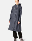 Lange regenjas RAIN232FR - 604 Ombre Blue | Ombre Blue | Raincoat | Ilse Jacobsen