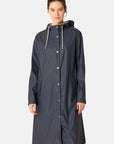 Lange regenjas RAIN232FR - 604 Ombre Blue | Ombre Blue | Raincoat | Ilse Jacobsen