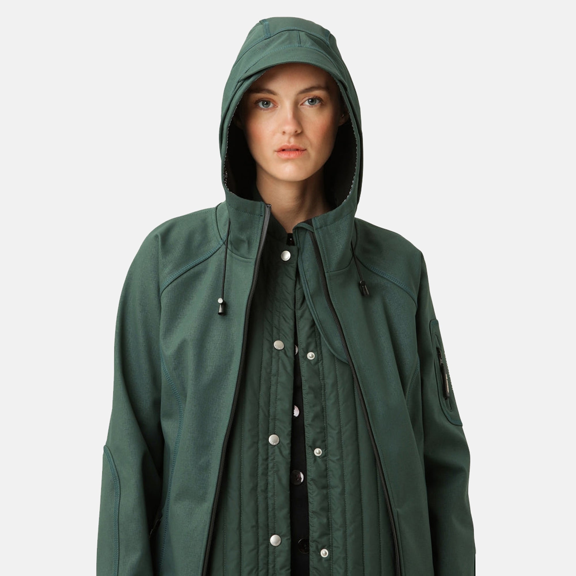 Softshell regenjas RAIN37 | Beetle | Raincoat | Ilse Jacobsen