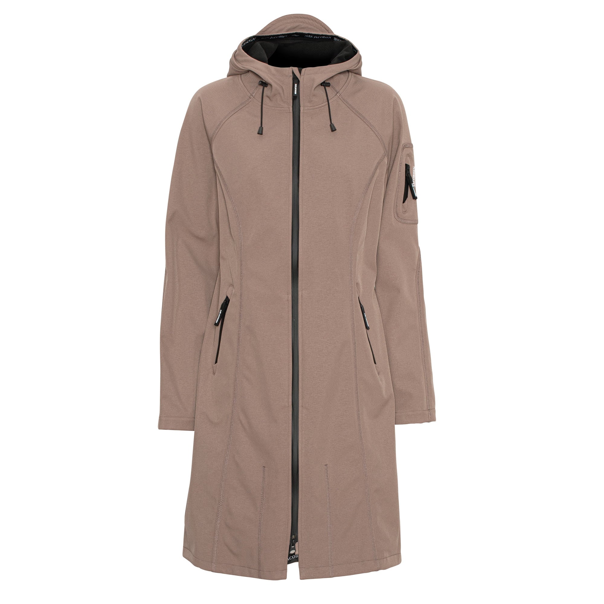 Softshell Regenjas Lang RAIN37L | Old Lavender | Raincoat | Ilse Jacobsen