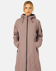 Softshell Regenjas Lang RAIN37L - 548 Old Lavender | Old Lavender | Raincoat | Ilse Jacobsen