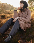 Softshell Regenjas Lang RAIN37L - 548 Old Lavender | Old Lavender | Raincoat | Ilse Jacobsen