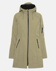 Softshell Regenjas RAIN37 | Sage | Raincoat | Ilse Jacobsen