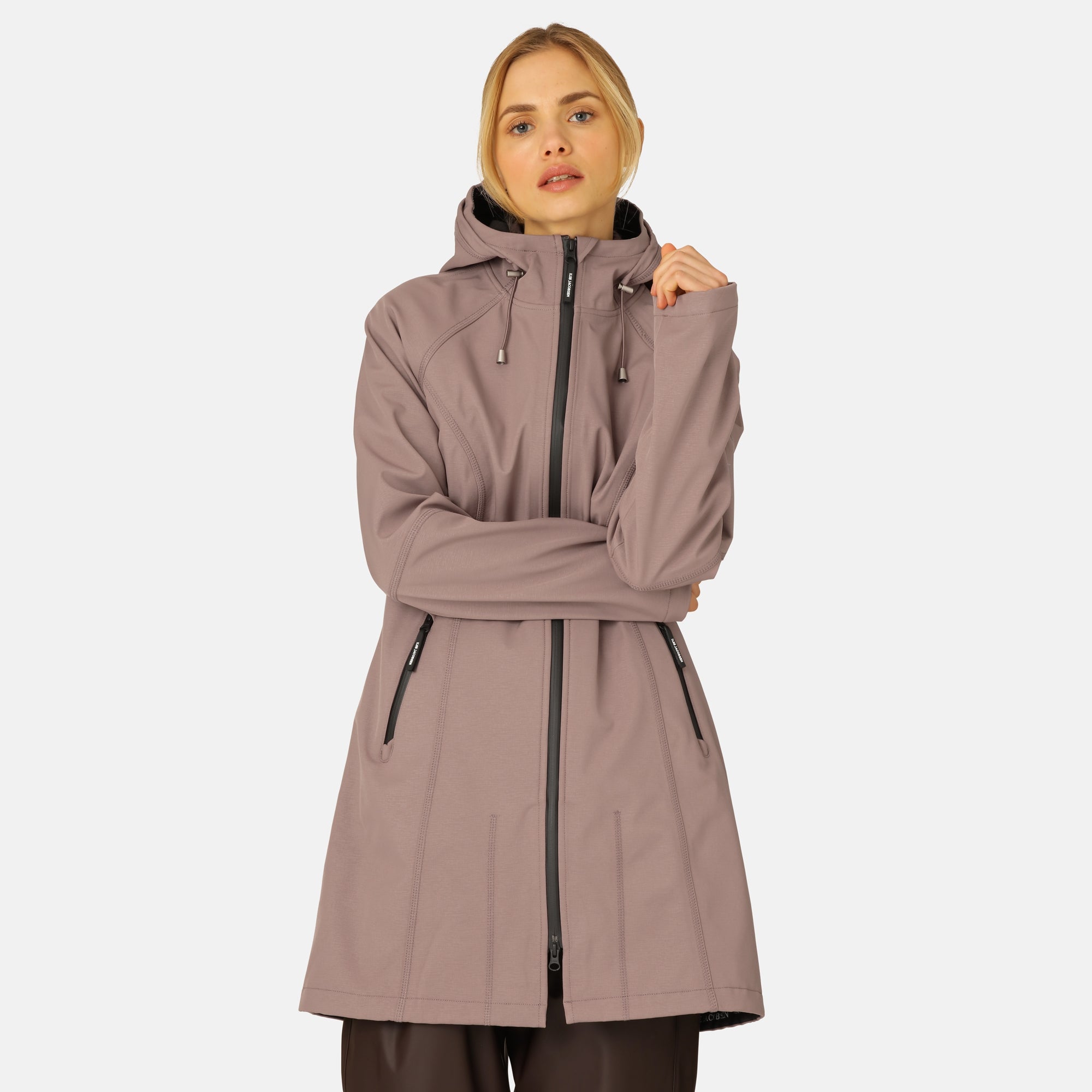 Softshell Regenjas RAIN37 | Old Lavender | Raincoat | Ilse Jacobsen