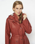 Regenjas RAIN70 - 242 Burnt Henna | Burnt Henna | Raincoat | Ilse Jacobsen