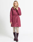 Regenjas RAIN70 - 350 Maroon | Maroon | Raincoat | Ilse Jacobsen