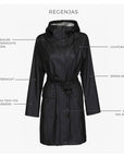 Regenjas RAIN70 - 350 Maroon | Maroon | Raincoat | Ilse Jacobsen