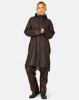 Regenjas RAIN71 - 233 Ganache | Ganache | Raincoat | Ilse Jacobsen