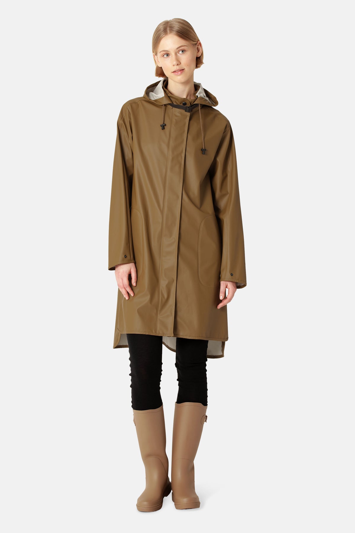 Regenjas RAIN71 | Mocca | Raincoat | Ilse Jacobsen