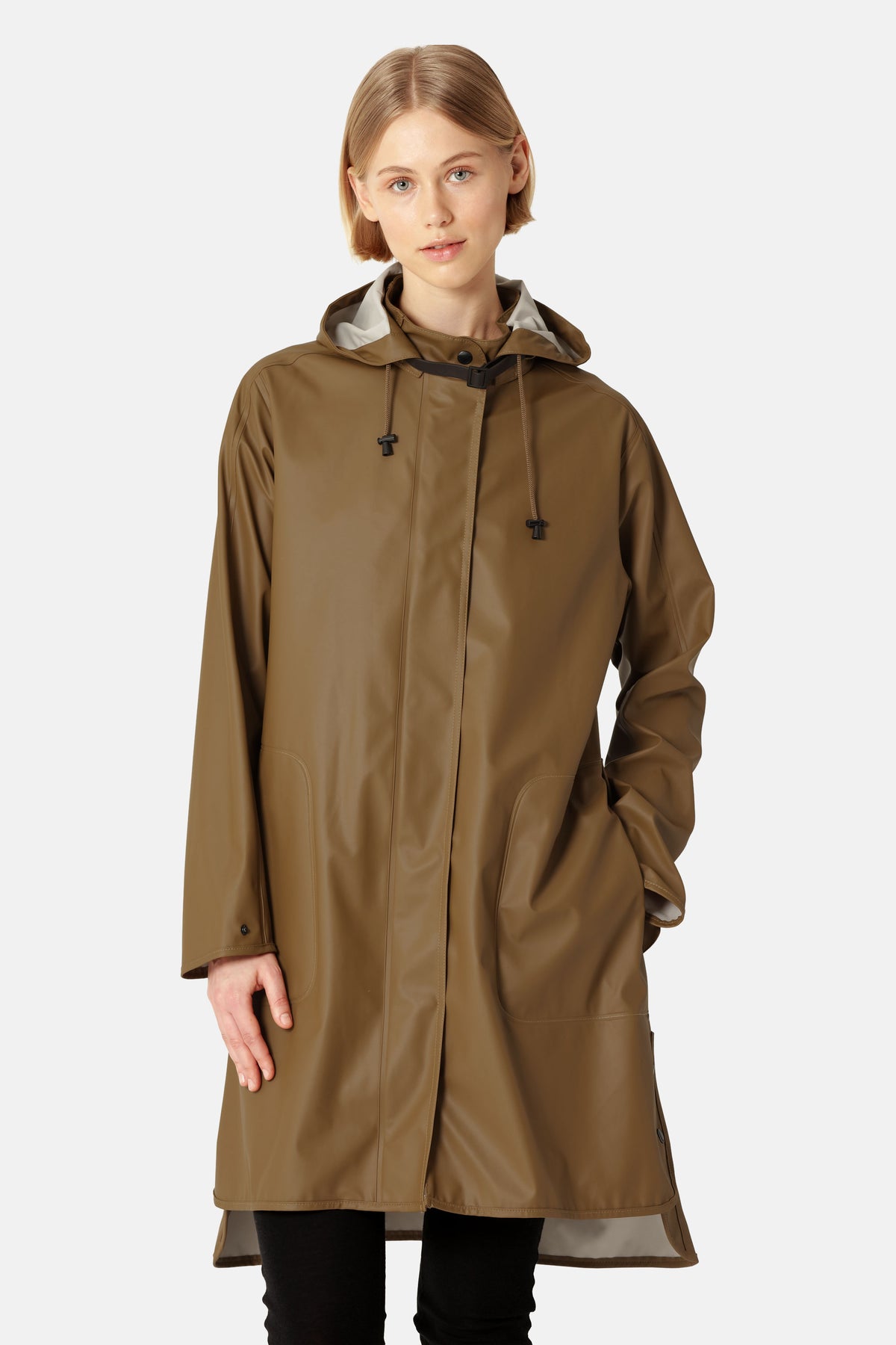 Regenjas RAIN71 | Mocca | Raincoat | Ilse Jacobsen