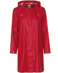 Regenjas RAIN71 - 303 Deep Red | Deep Red | Raincoat | Ilse Jacobsen