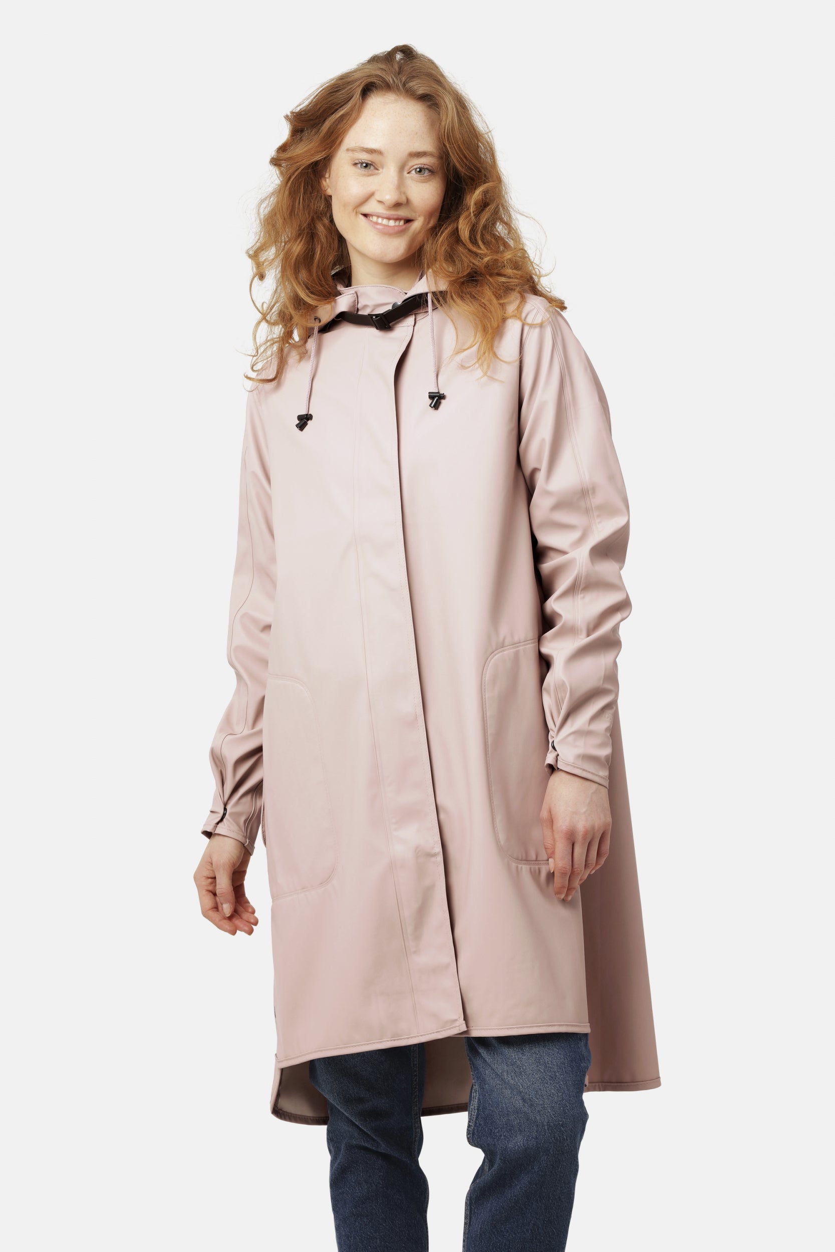 Regenjas RAIN71 | Adobe Rose | Raincoat | Ilse Jacobsen