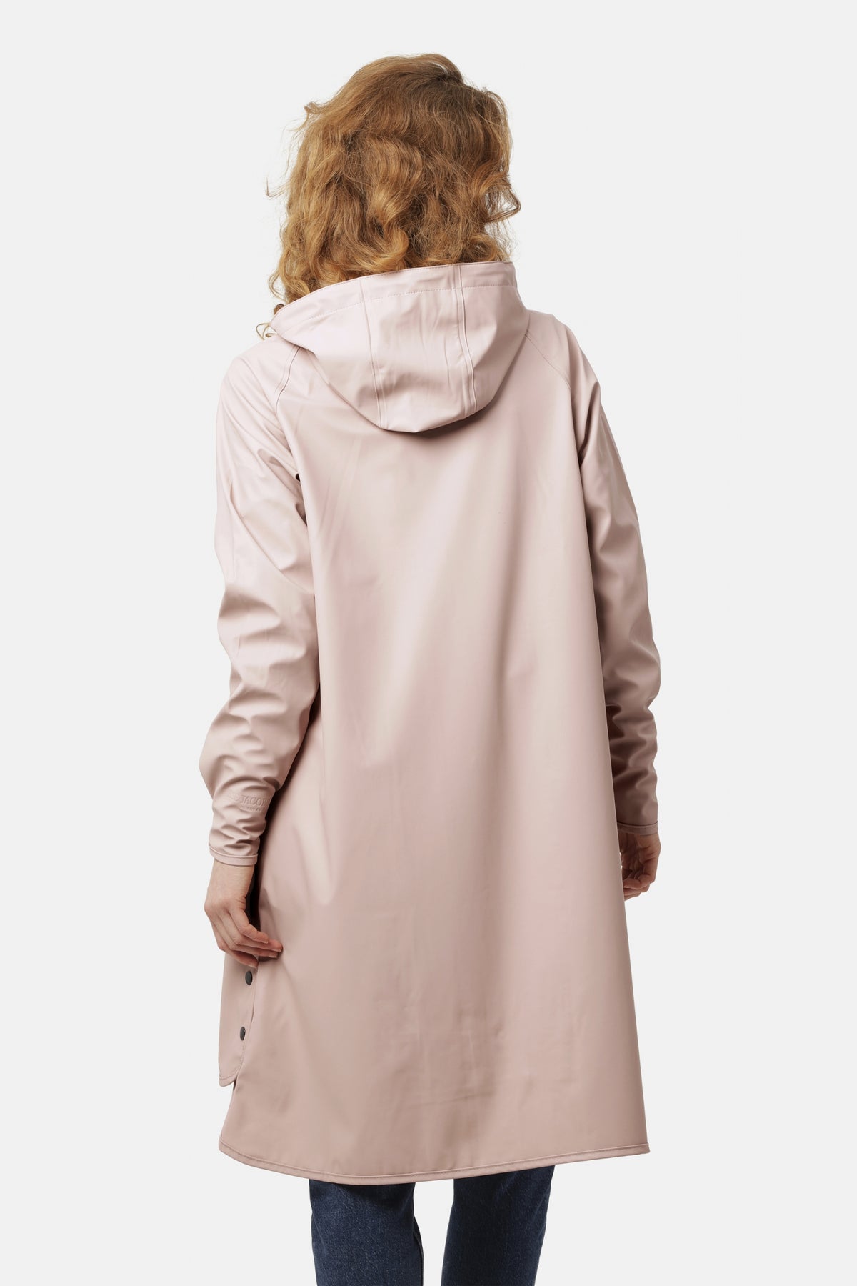 Regenjas in A-lijn RAIN71 | Adobe Rose | Raincoat | Ilse Jacobsen