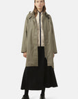 Regenjas RAIN71 - 496 Covert Green | Covert Green | Raincoat | Ilse Jacobsen
