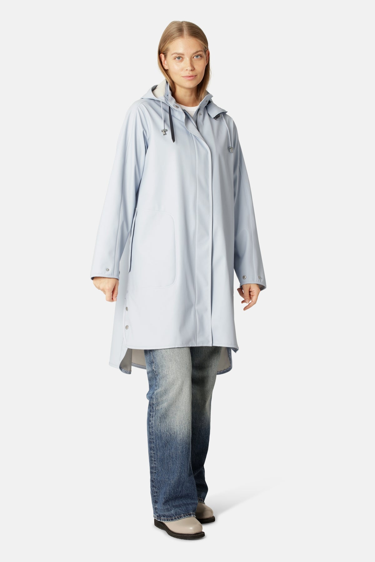Regenjas in A-lijn RAIN71 | Heather | Raincoat | Ilse Jacobsen
