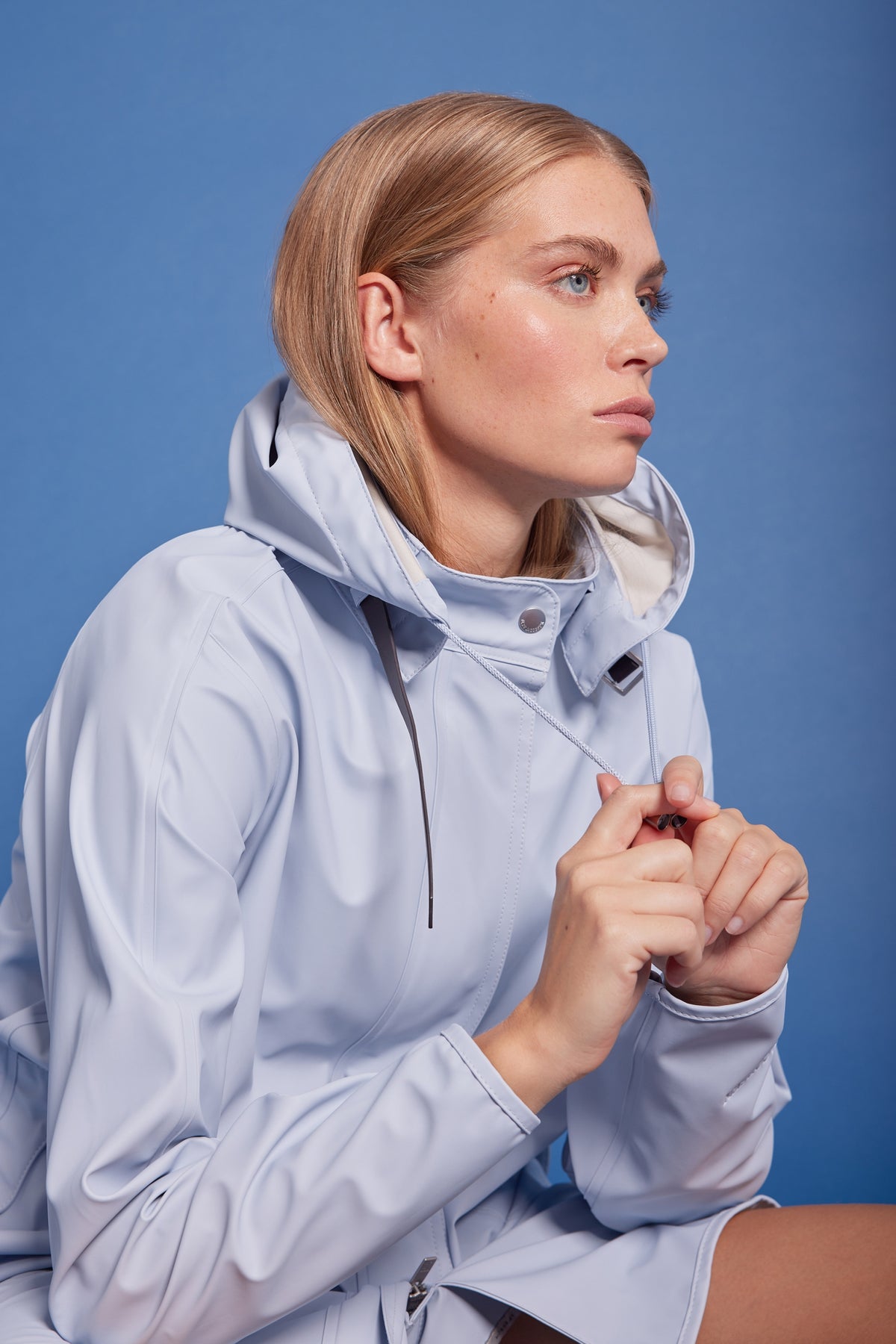 Regenjas in A-lijn RAIN71 | Heather | Raincoat | Ilse Jacobsen
