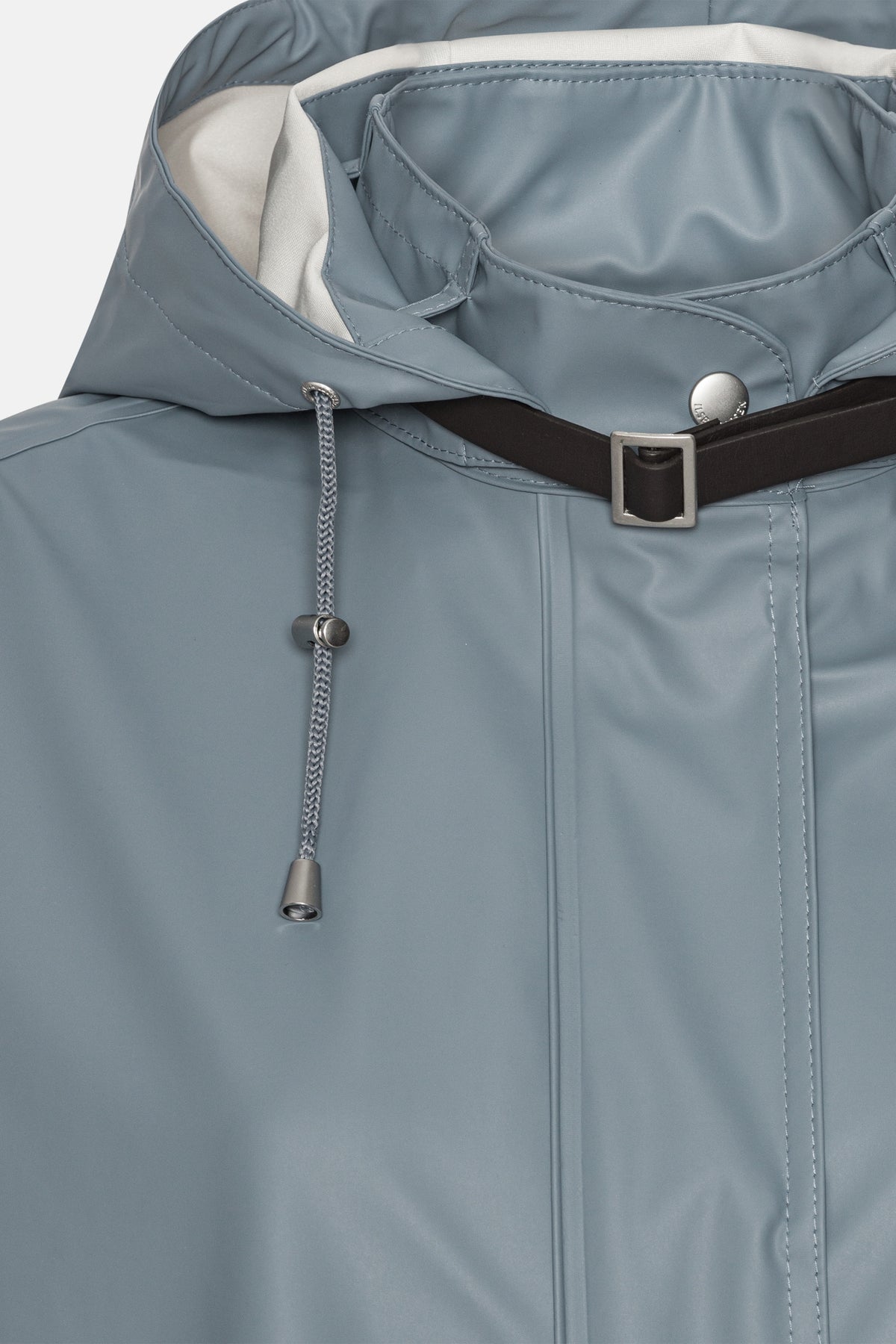 Regenjas in A-lijn RAIN71 | Grey Blue | Raincoat | Ilse Jacobsen