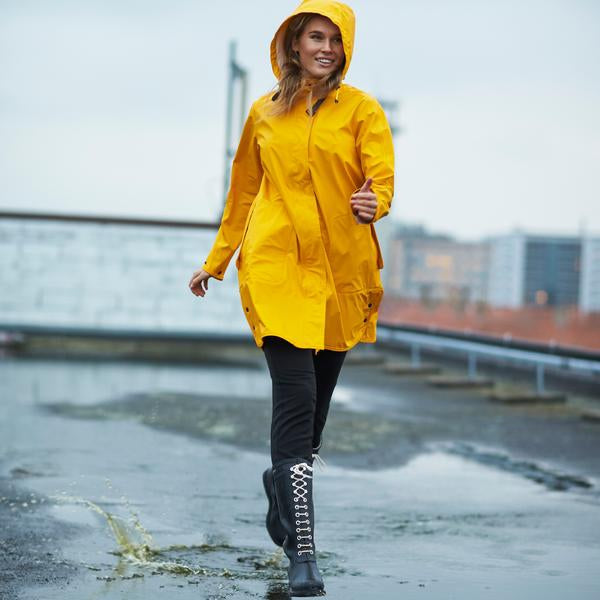 Regenjas RAIN71 | Cyber Yellow | Raincoat | Ilse Jacobsen
