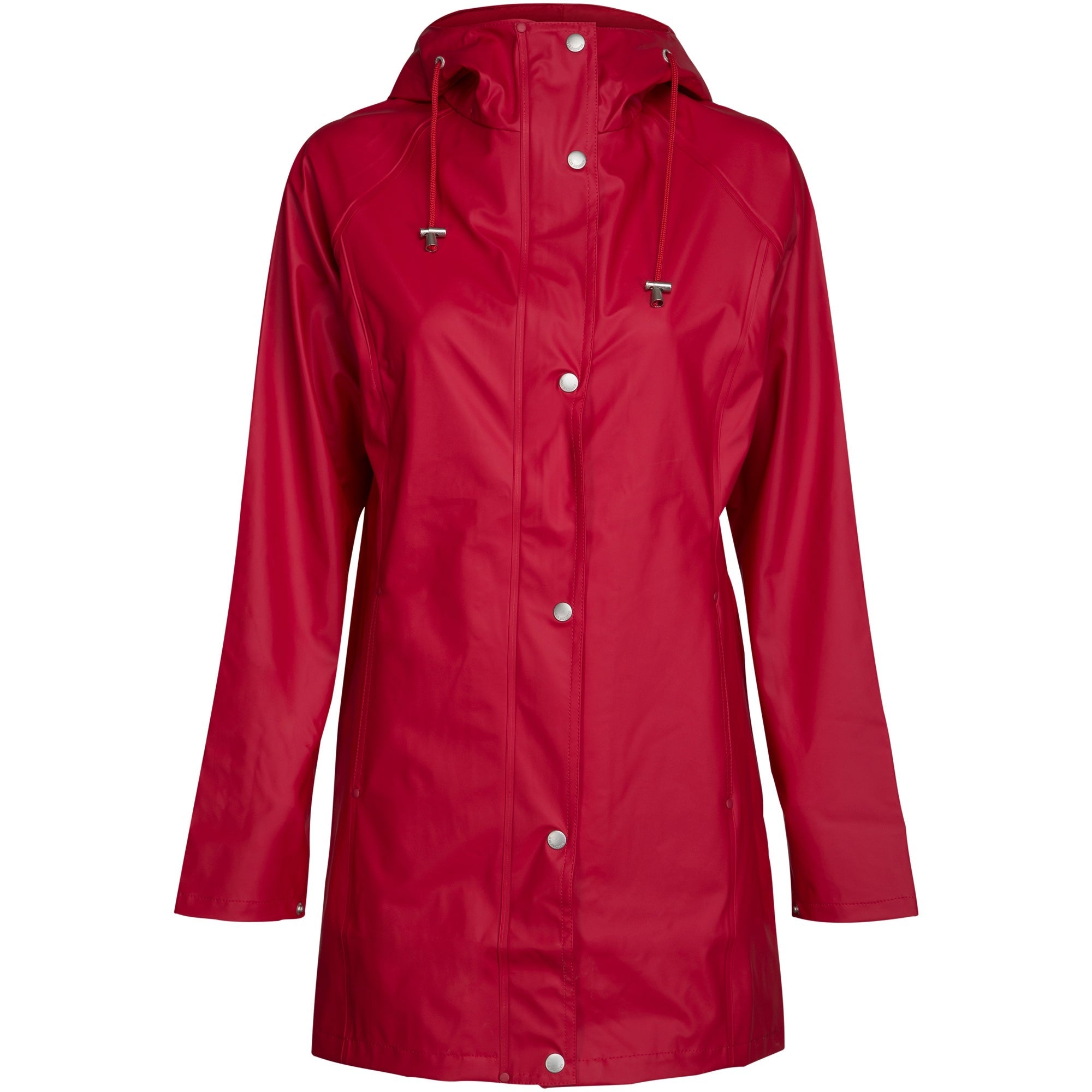 Regenjas RAIN87 | Deep Red | Raincoat | Ilse Jacobsen