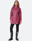 Regenjas RAIN87 - 350 Maroon | Maroon | Raincoat | Ilse Jacobsen
