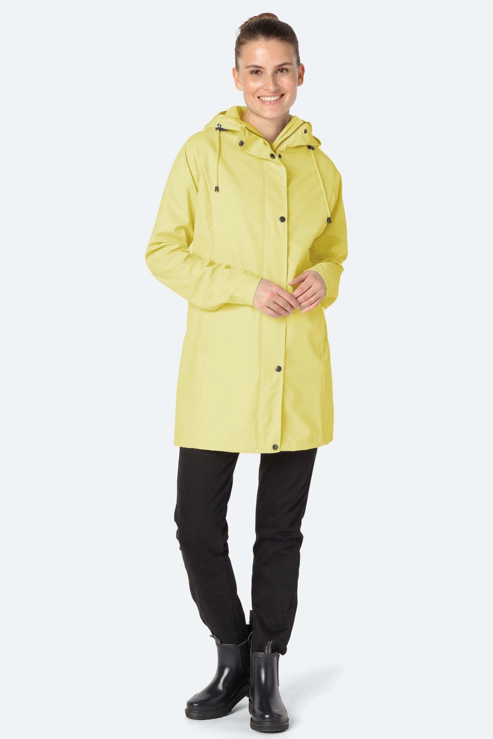 Regenjas RAIN87 | Cyber Yellow | Raincoat | Ilse Jacobsen