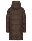 Gewatteerde Regenjas RAINPUFF05 - 229 Chocolate Brown | Chocolate Brown | Raincoat | Ilse Jacobsen