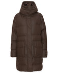 Gewatteerde Regenjas RAINPUFF05 - 229 Chocolate Brown | Chocolate Brown | Raincoat | Ilse Jacobsen